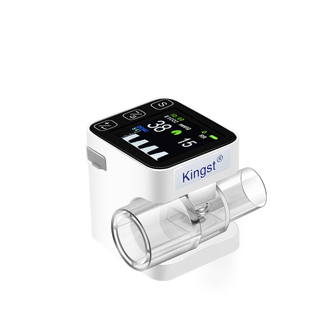 Kingst-capnograph-capno-t-650 دستگاه کپنوگرافی Kingst مدل Capno-T
